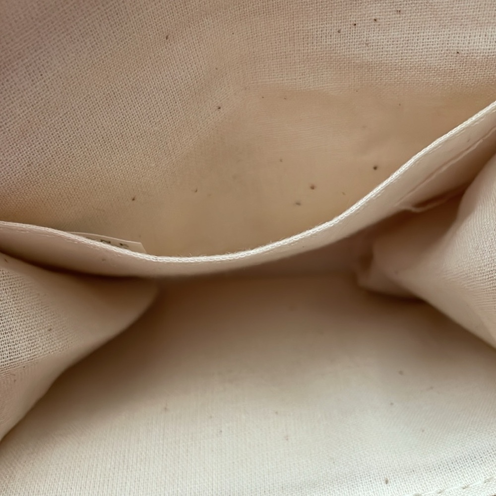 Sezane Cotton blend Wallet. Beige - Picture 7 of 9